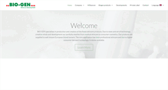 Desktop Screenshot of biogen-online.com